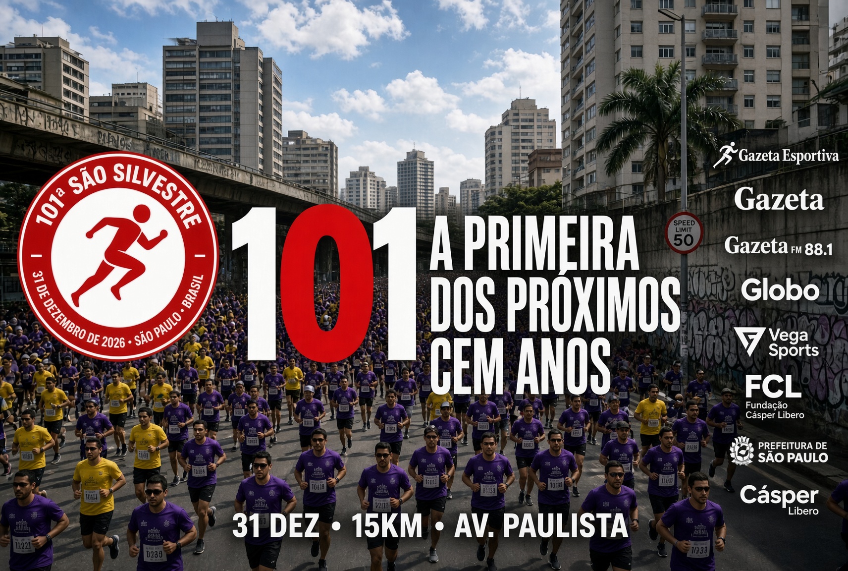 101ª CORRIDA INTERNACIONAL DE SÃO SILVESTRE 